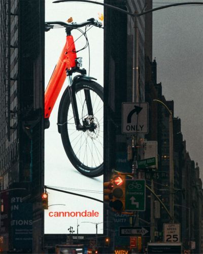 Canondale reklama w Londynie