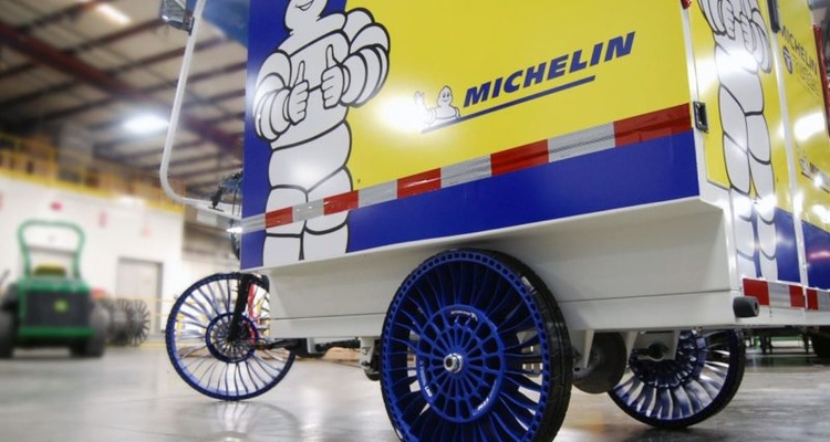 Michelin debiutuje z prototypem opony bezpowietrznej dla e-Cargo