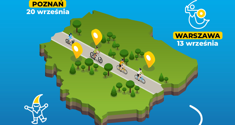 Przedłuż wakacje z FRRuuu - Rowerową Grą Miejską