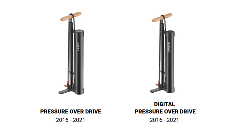 Lezyne wycofuje niektóre pompki Over Drive z powodu ryzyka obrażeń