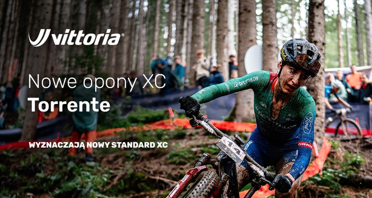 Vittoria - nowa opona XC Race Torrente - na mokre i błotniste warunki